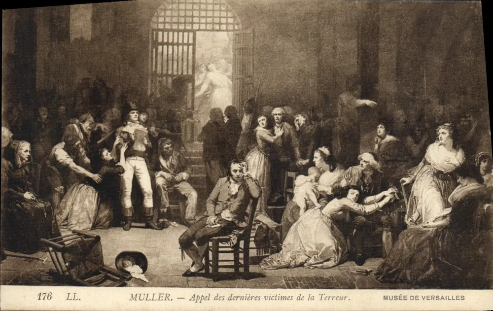 Aufruf der letzten Opfer der Terrorzeit — Muller — Musée de Versailles - Vorderseite
