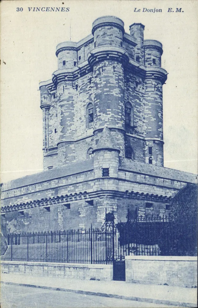 Vincennes — O Donjon — E.M. n°30 - Frente