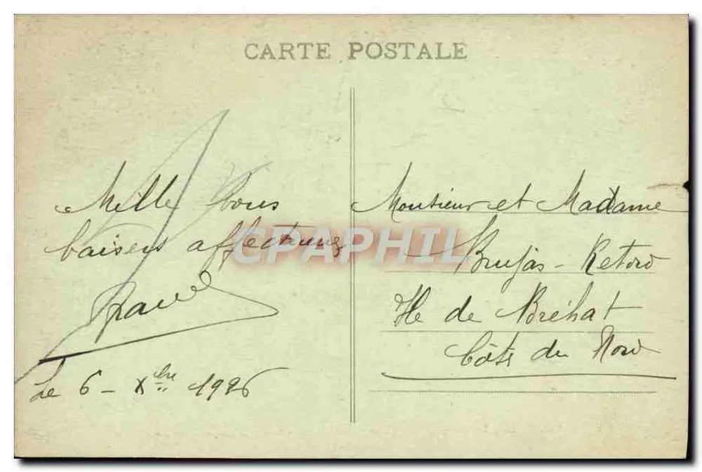 O Jardim - Escada dos Mártires - F. F. Paris - Verso