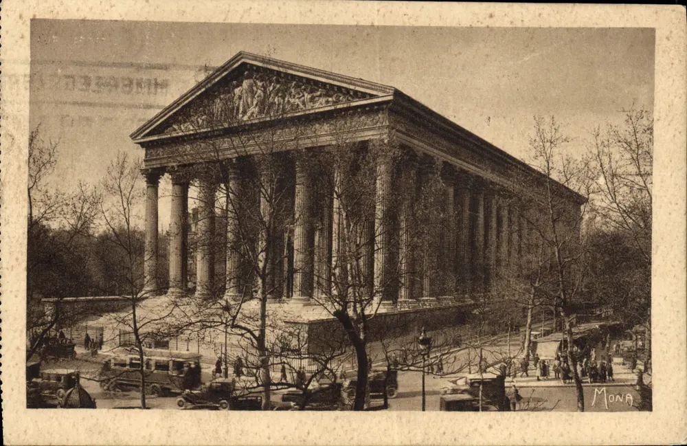 Il Pantheon — Parigi — editore Mona, numero di serie non visibile - Recto
