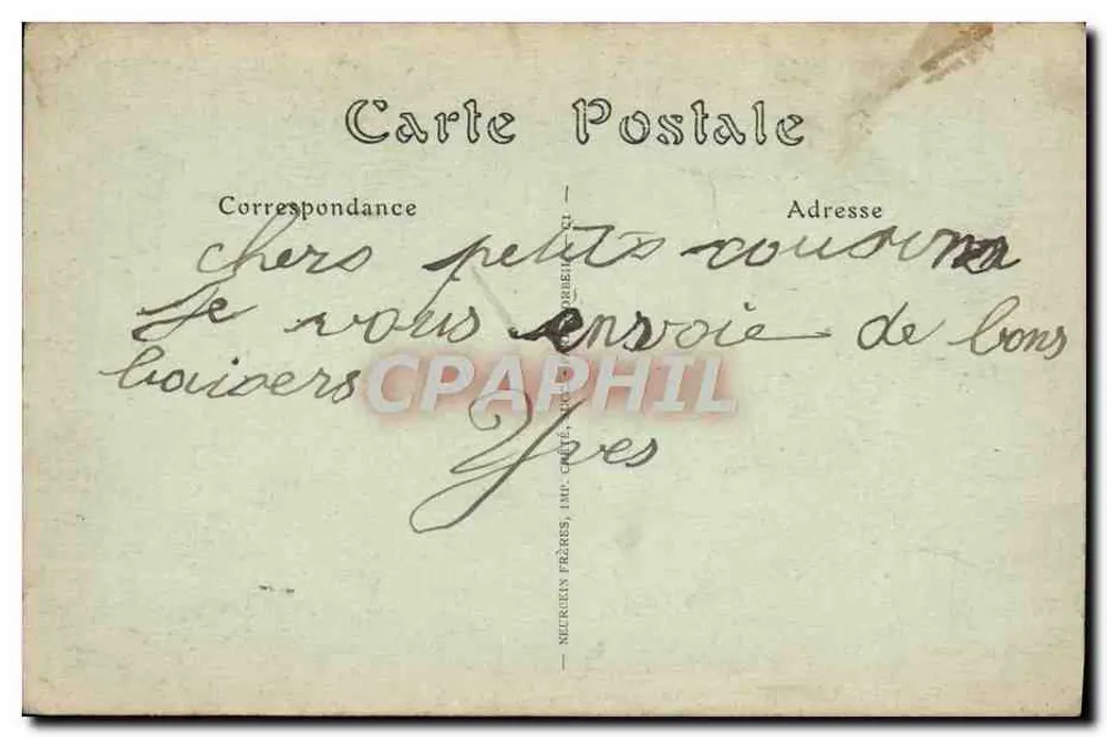 Paris — A Sorbonne, Fachada — ND Hot, n° 639 - Verso
