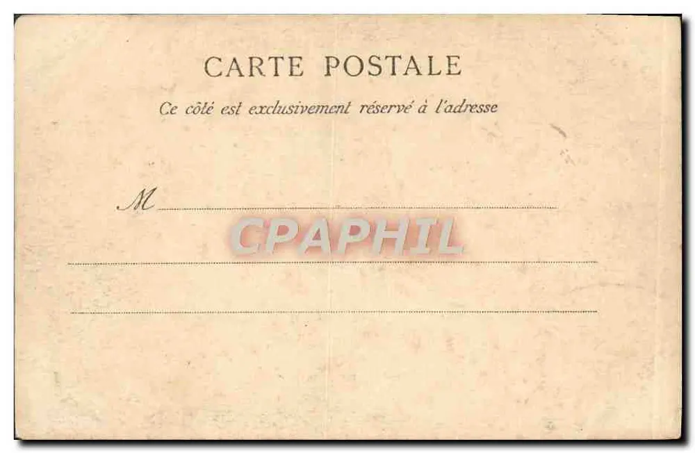 Étretat — Die Aiguille und die Porte d'Aval — La C.P.A., Paris - Rückseite