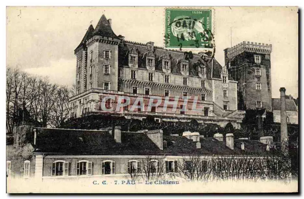 O Castelo — Pau — G. & C. Pau, editor - Frente