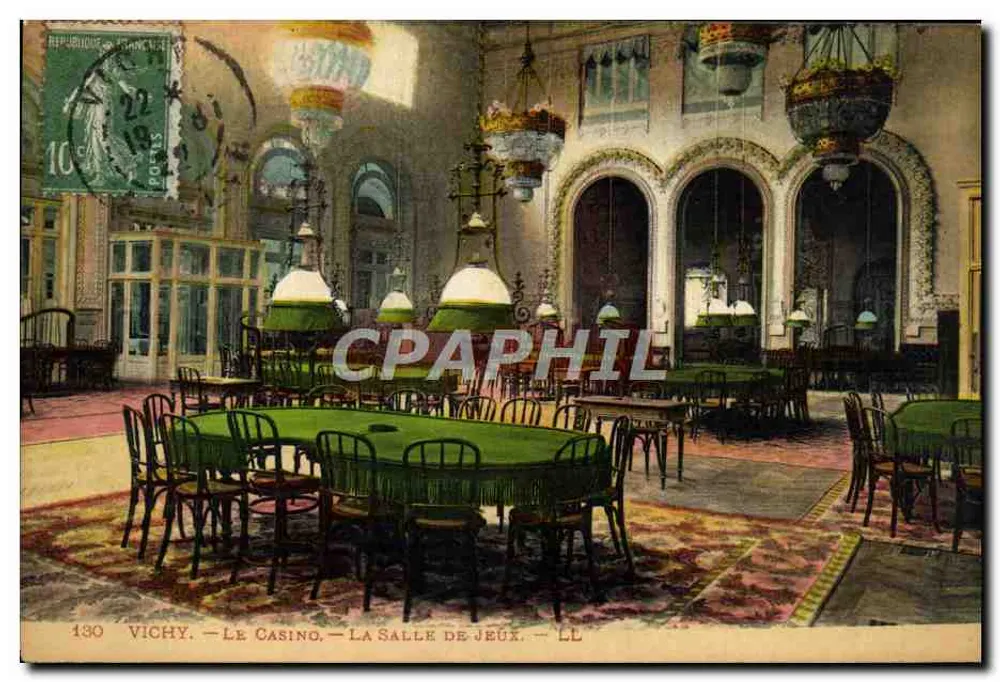 Vichy — Das Casino — Das Spielzimmer — LL - Vorderseite