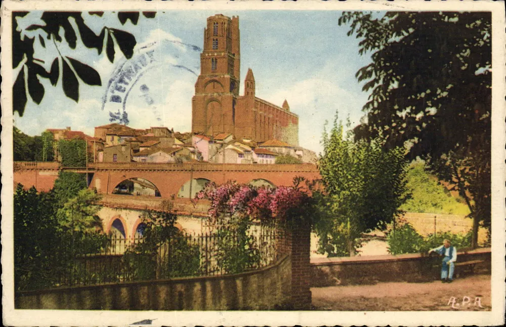 Albi — Catedral Santa Cecília — editor A.P.A. - Frente