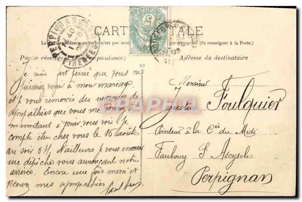 Roquefort - Ruinen der Kirche St-Pierre (Rochers de St-Pierre) — T.E. — Verlag T.E. — Seriennummer nicht sichtbar - Rückseite
