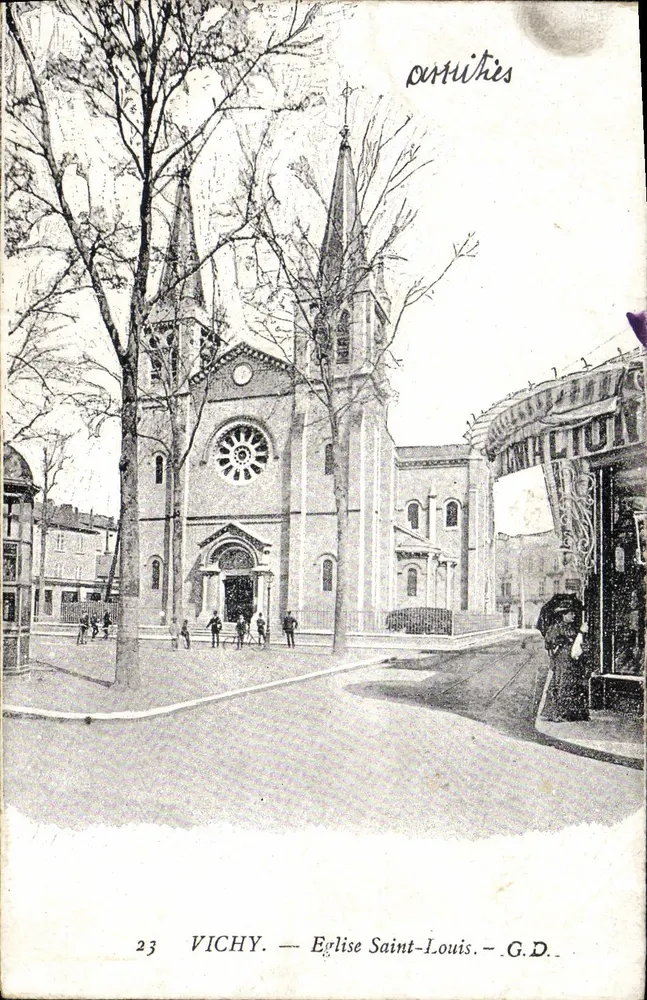 Vichy — Igreja de São Luís — G.D. - Frente
