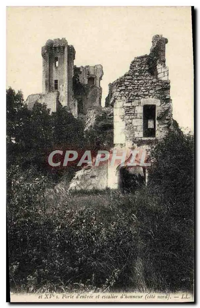 Laparade, Das Schloss (mon. hist.) — Eingangstor und Ehrenstiege (nördliche Seite) — LL. - Vorderseite