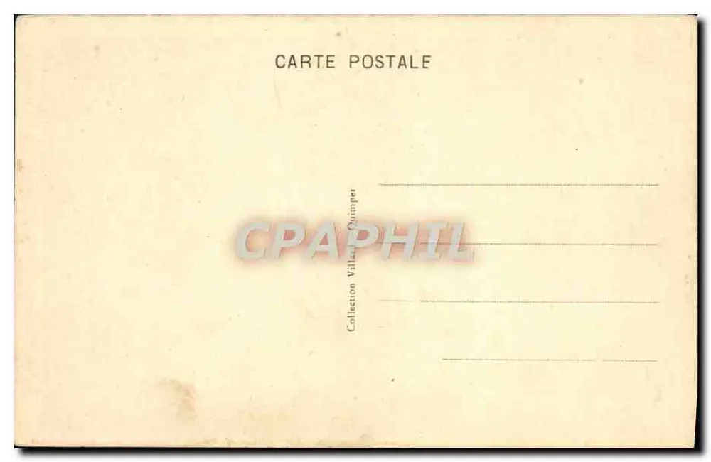 Quimper - Turm der alten Befestigungen — Vintage Postcard/Antike Ansichtskarte n°3768, veröffentlicht von JOB - Rückseite