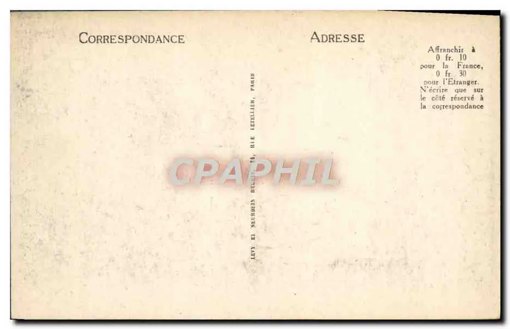 Castelo de Cheverny — iniciado no século XVII — LL. n° 38 - Verso