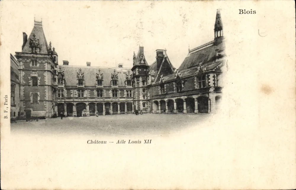 Kasteel — Vleugel Louis XII — Blois - Voorkant