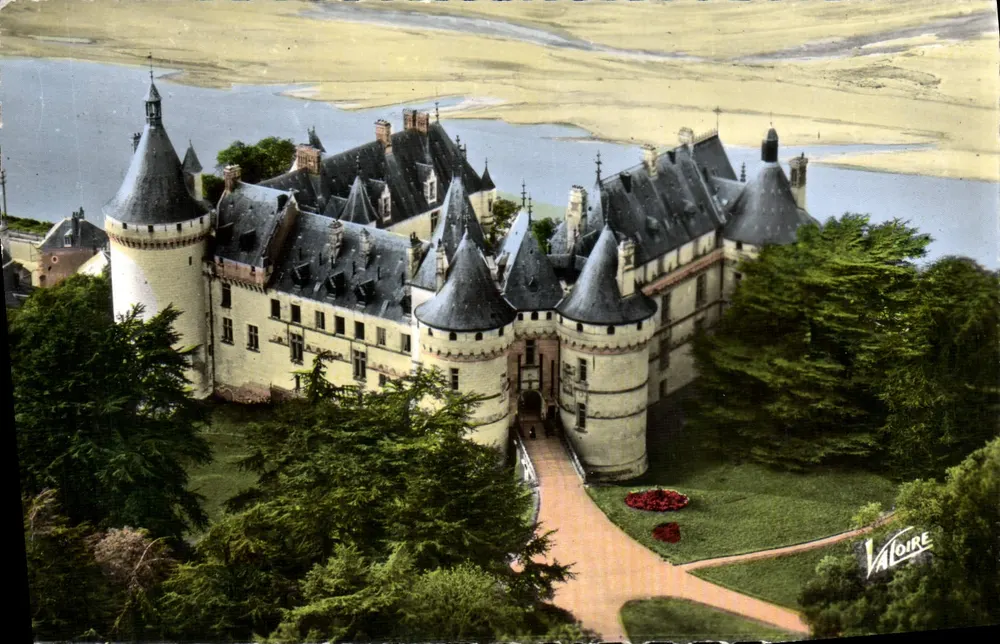 Schloss Chaumont-sur-Loire — Luftbild — Éditions Valoire, n°2.009 - Vorderseite
