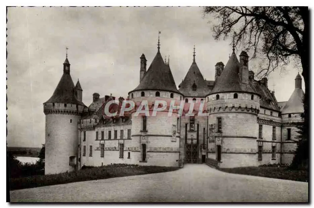 Castelo de Chaumont-sur-Loire — Loir-et-Cher — Edição G. Massellin, Saint-Symphorien-Tours - Frente