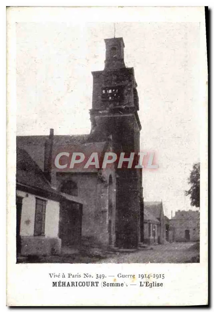 Méharicourt (Somme) — La Chiesa — Visé à Paris No. 349 - Recto