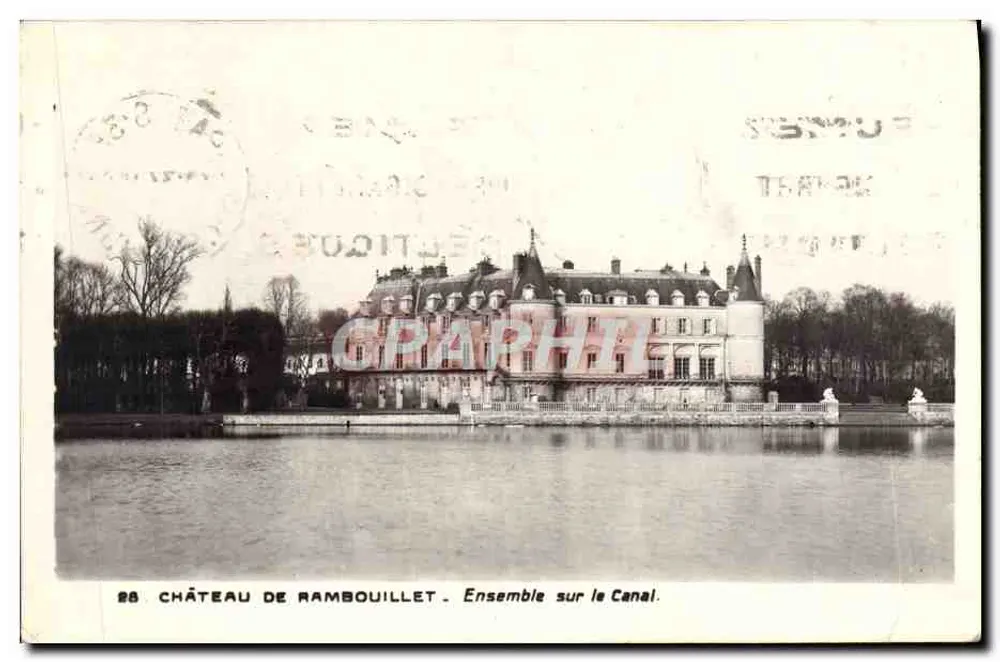 Castelo de Rambouillet — Conjunto no Canal — Editor Graphite, n°28 - Frente