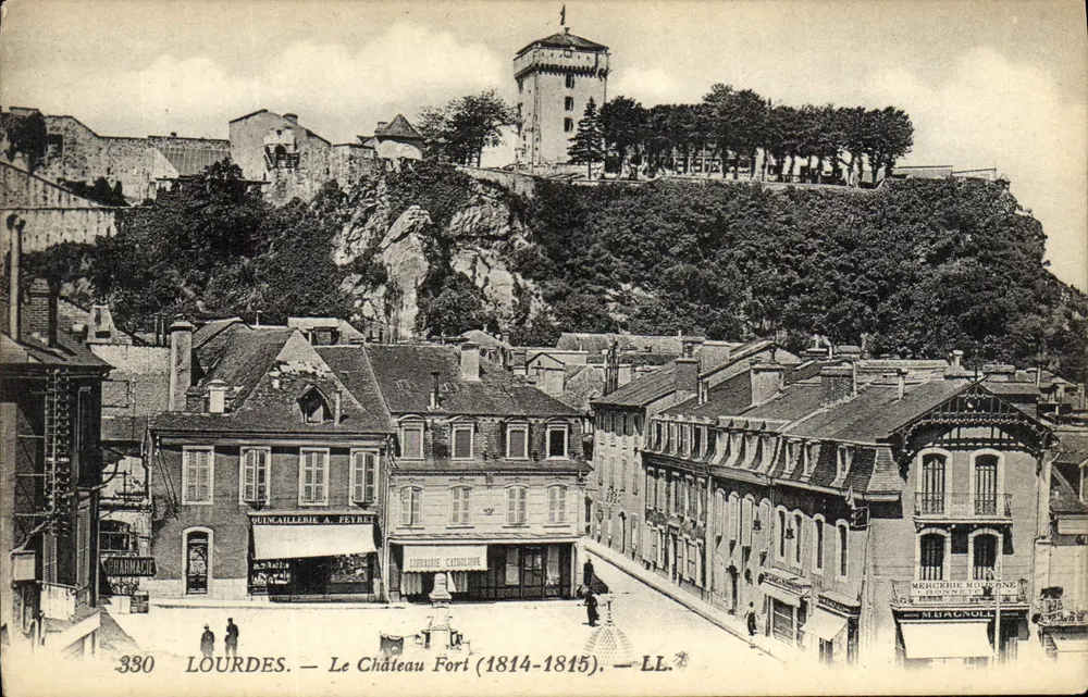 Lourdes — O Castelo Forte (1814-1815) — LL - Frente