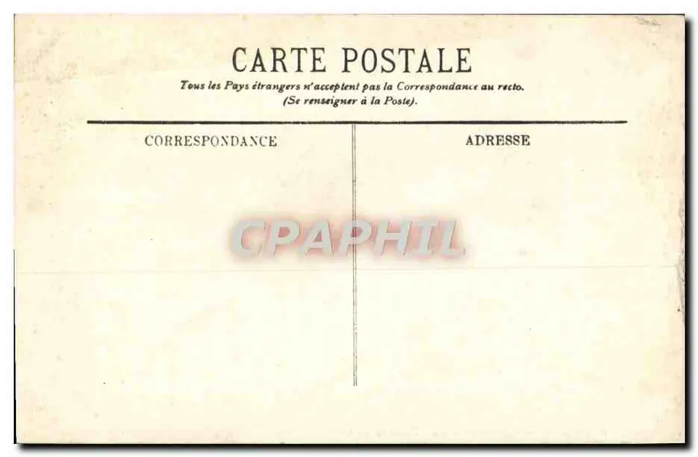 Blarritz — Gemeindekasino, Hotel du Palais und die Strand — LL. - Rückseite