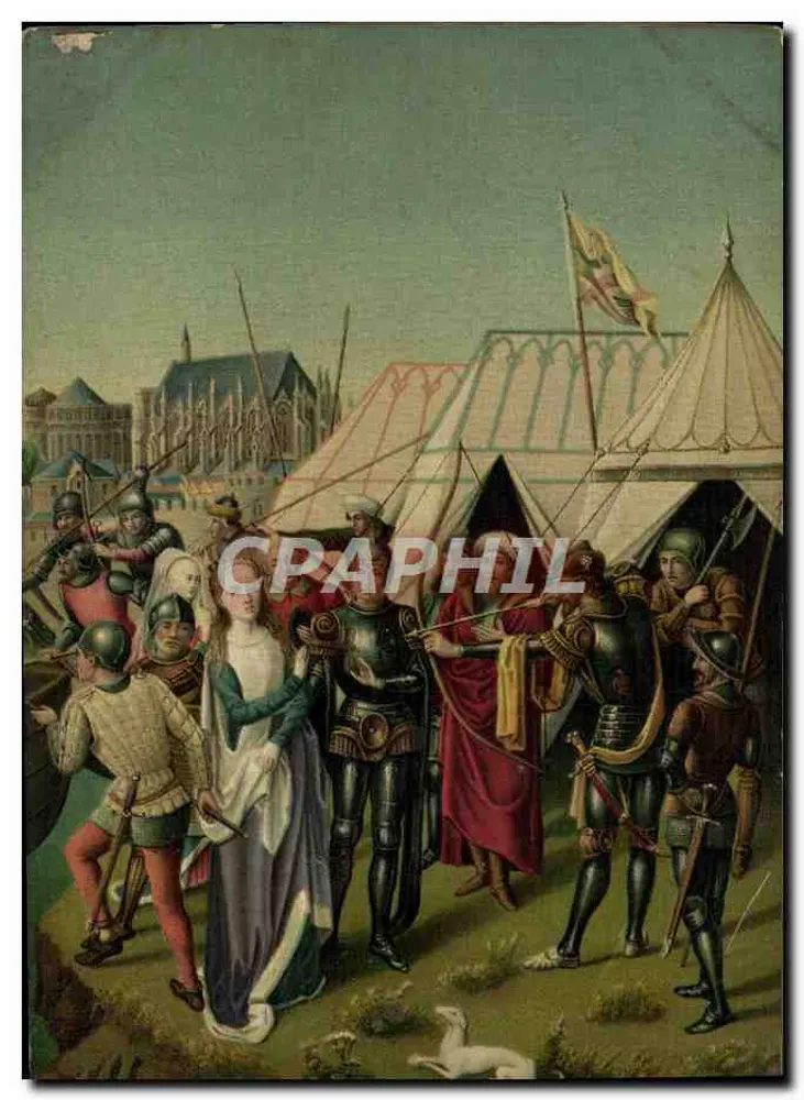 Morte de Santa Ursula — Bruges — editor Memling, n° 29100 - Frente