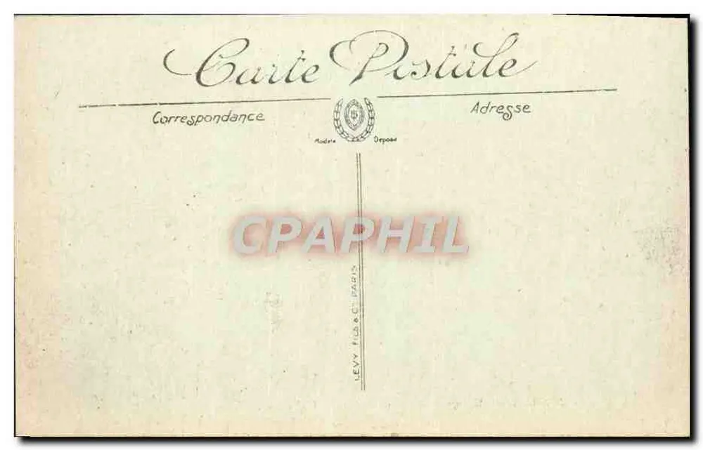 Bordeaux — Denkmal der Girondinen und die Quinconces — Selecta - Rückseite