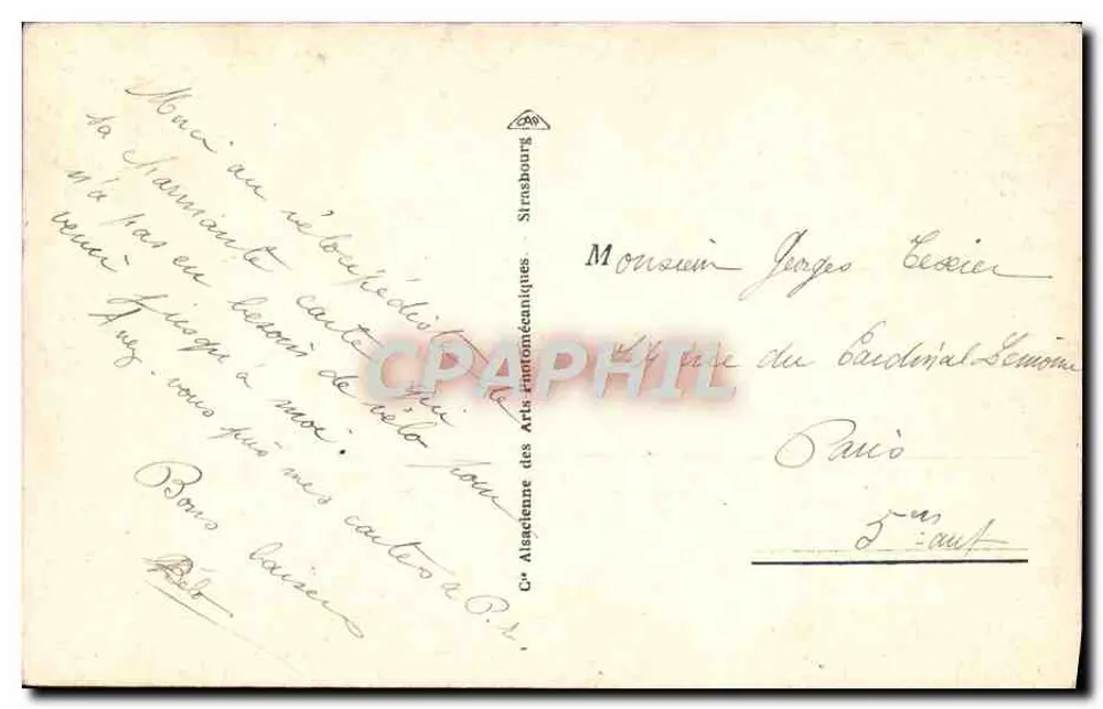 Malo-les-Bains — La Digue — n°59 - Verso