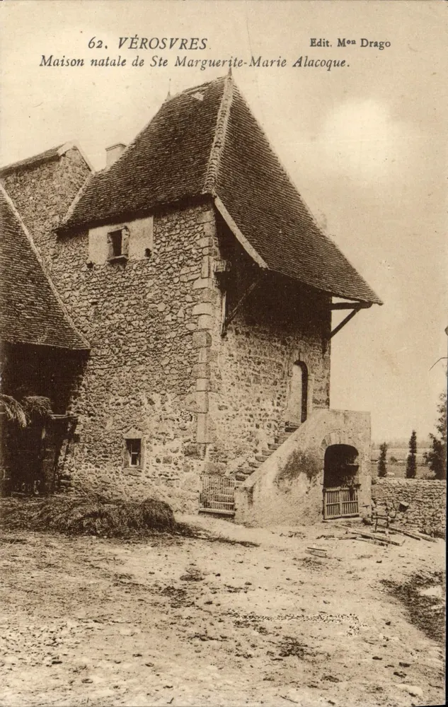Vérosvres — Geburtsort der hl. Marguerite-Marie Alacoque — Edit. Mon Drago - Vorderseite