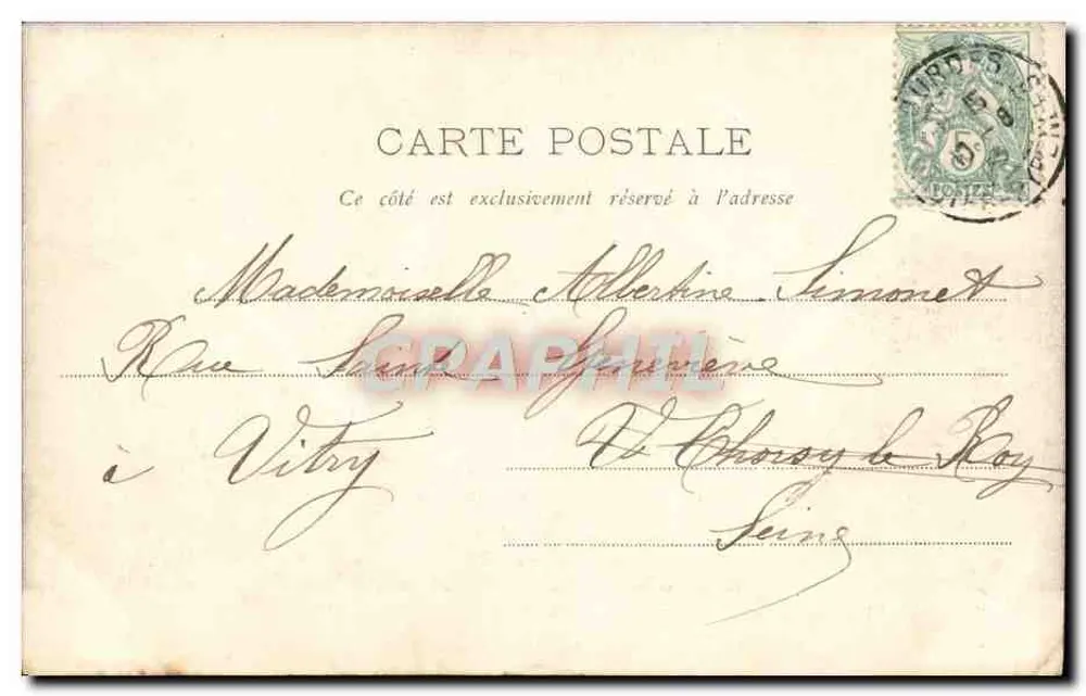 Hautes Pyrénées. Grand Glacier du Vignemale — D. T. Editor, Lourdes - Verso