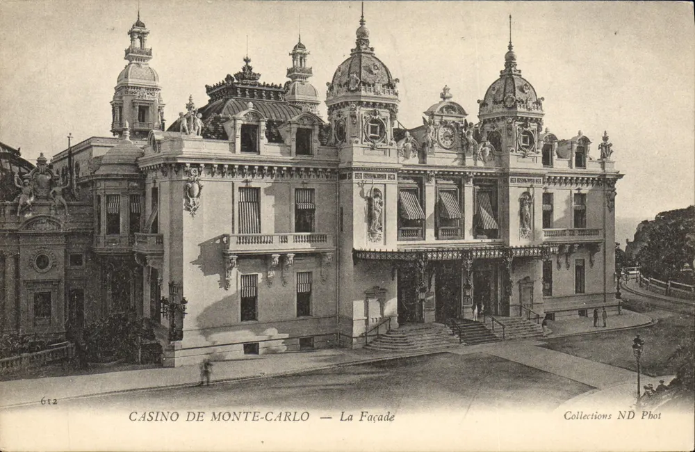 Casino de Monte-Carlo — De Facade — Collections ND Phot, n° 612 - Voorkant
