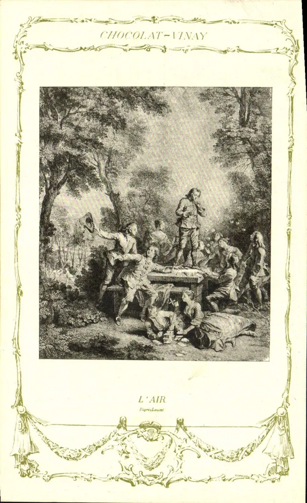 L'AIR — Chocolat-Vinay — Serie VIII, Nr. 21 - Vorderseite