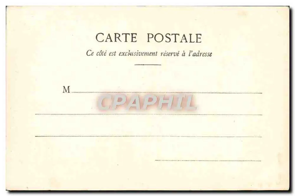 Cena de teatro — Mignon — Fototipo A. Bergeret & Cie, Nandy - Verso