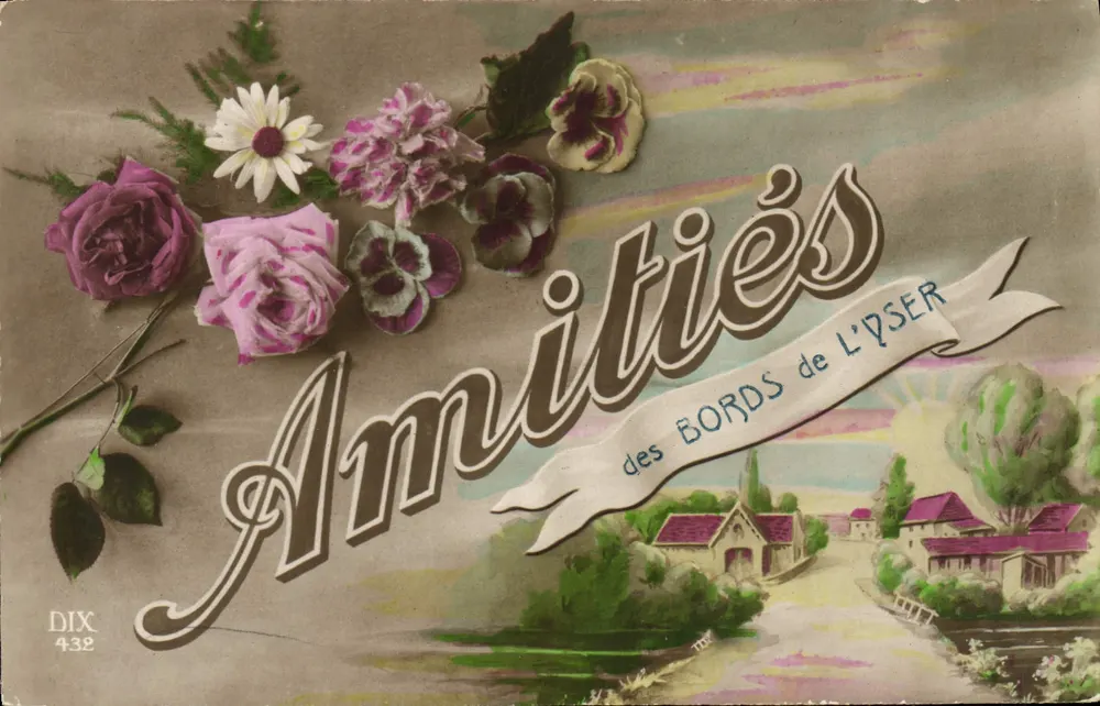 Amicités des Bords de l'Yser — DIX 432 - Recto