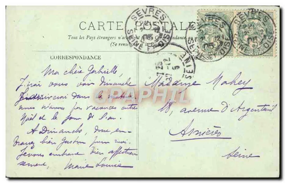 Paris — Notre-Dame — Uma Chimera — LL. — n°133 - Verso