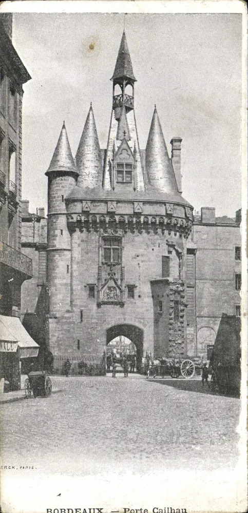 Bordeaux — Porta Cailhau — editor Berck, Paris - Frente