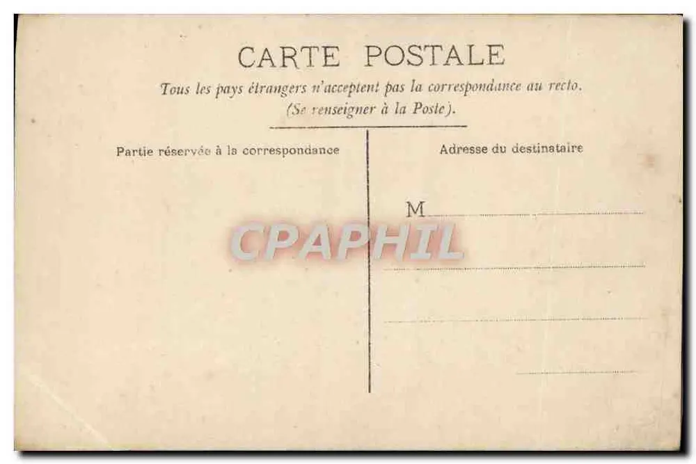 Coquette, elle va près de l'onde — Pour contempler sa beauté blonde — CIRCÉ n°4728 - Verso