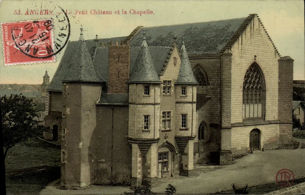 Angers — O Pequeno Castelo e a Capela — Editor TR - Frente