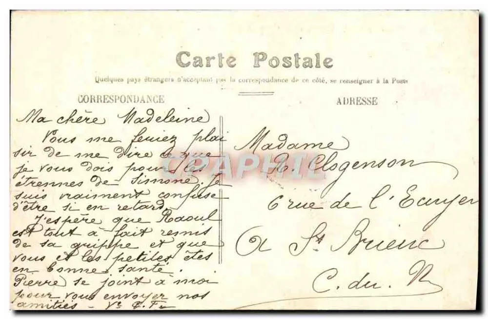 Angers — O Pequeno Castelo e a Capela — Editor TR - Verso