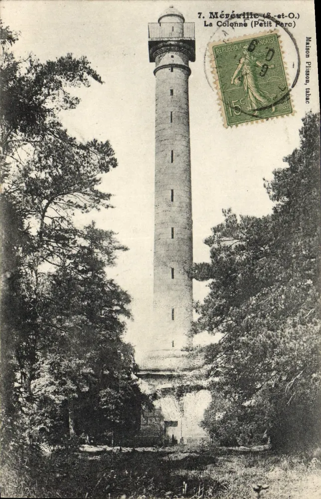 Méréville (S.-et-O.) — The Column (Petit Perc) — Maison Piisson, Talhac - Front