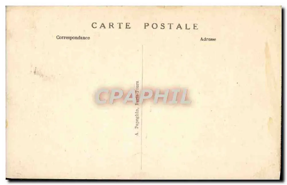 Malmaison (S.-et-O) — O Château, fachada leste e Cour d'Honneur — A.P. - Verso