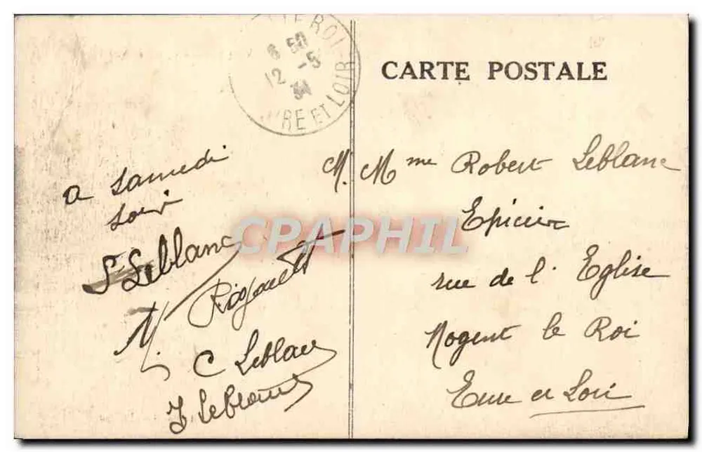 Saint-Aignan — Vue générale, côté Nord — Edit. Bouland-Piau - Reverso