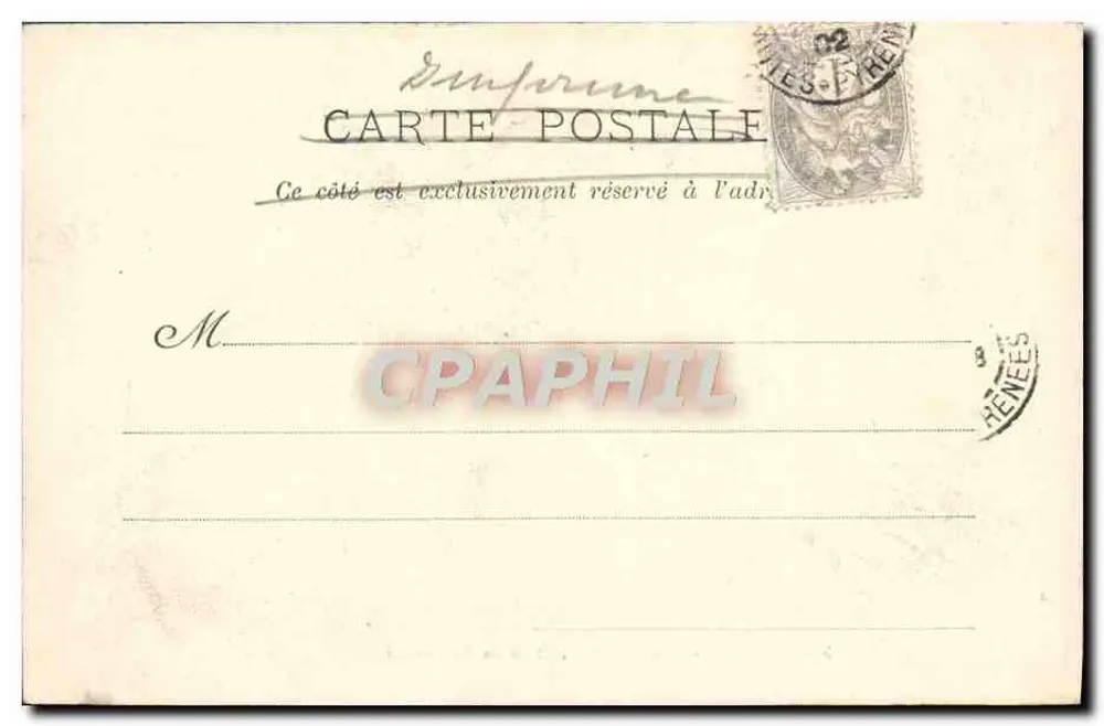 Lourdes — Vista geral, tirada do Boulevard — L. M. L. - Verso