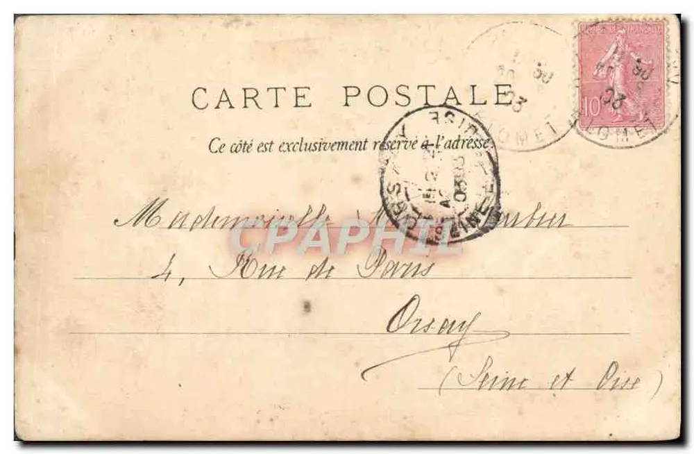 Départ de Christophe Colomb — scène historique — éditeur B.SARACH IMP. ÉDIT TOULOUSE PARIS, n° 5 009 - Verso