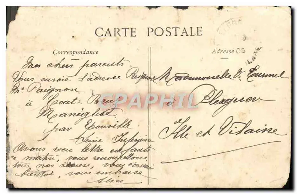Crianças em cena — Uma Questão de Honra — República Francesa - Verso