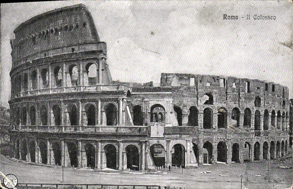 Roma - Il Colosseo — vue du Colisée romain, éditeur Terroco, n° 170 - Frente