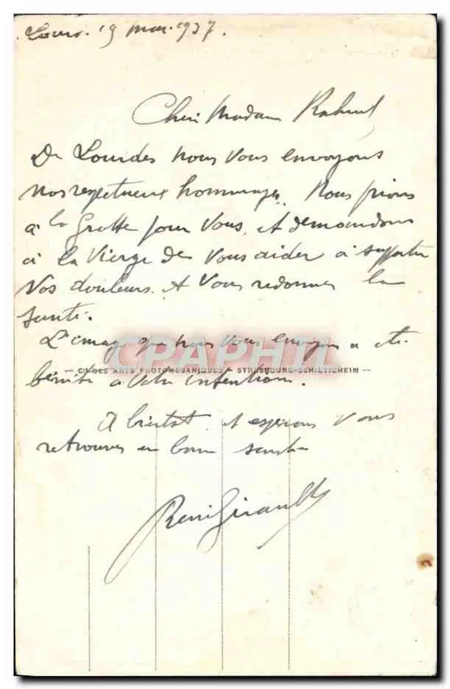 Lourdes — La Basilique et le Gave — éditeur Cap - Verso