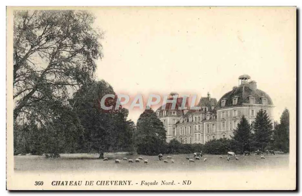 Castelo de Cheverny — Fachada Norte — 360 - Frente