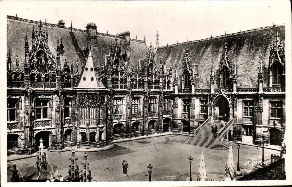 Rouen - Palácio da Justiça (conjunto) — La Cigogne, n°286 - Frente