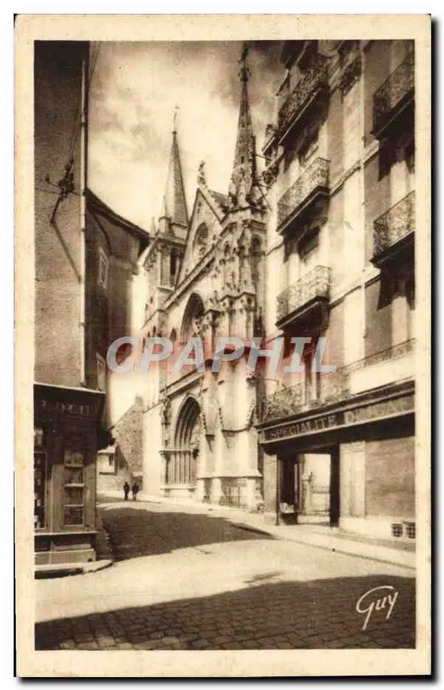 Vannes (Morbihan) — Catedral de São Pedro (séculos XV a XVIII) — Editor Guy - Frente