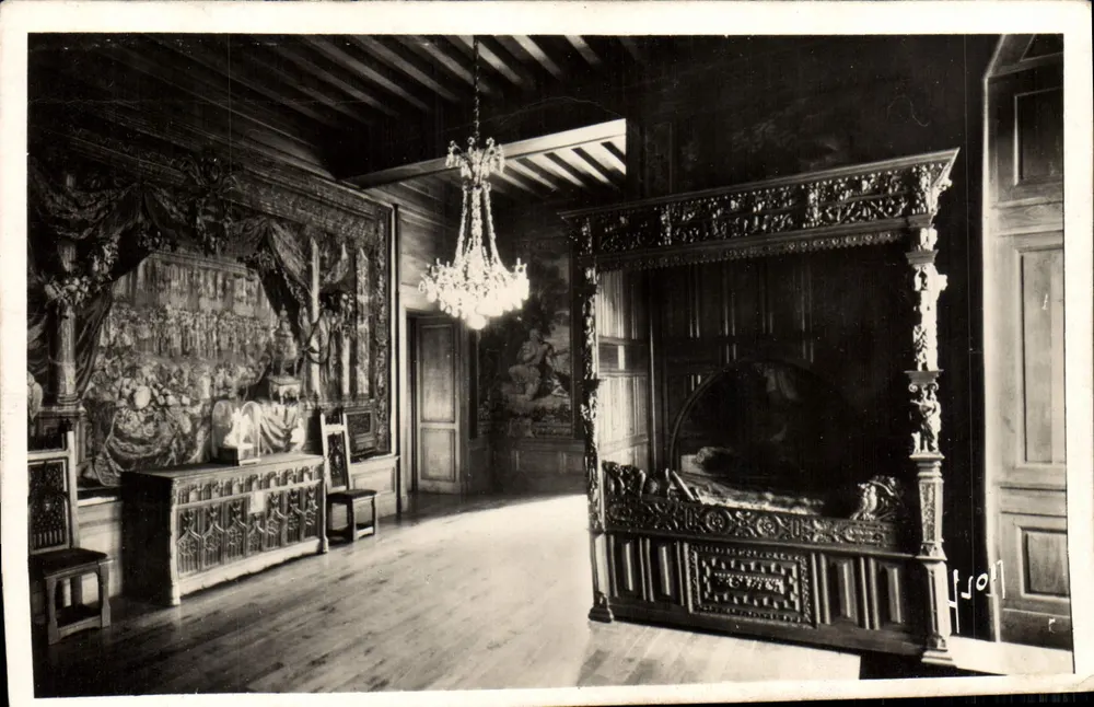 Schlafzimmer der Königin von Albret — Das Schloss — Art Editions - Vorderseite