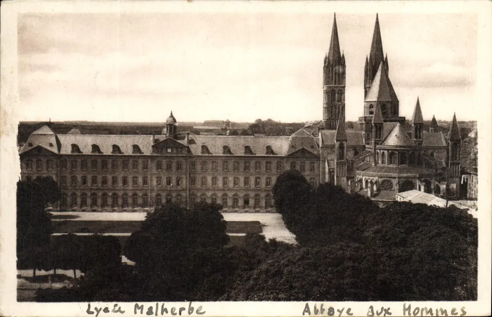 Abadia dos Homens — Liceu Malherbe — Caen - Frente