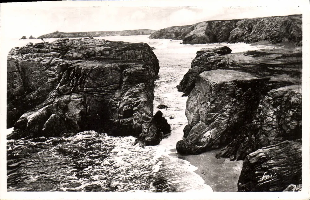 Presqu'île de Quiberon - Port Bora und die Küste bis zur Spitze des Observatoriums — Edition MESNY - 3599 - Vorderseite