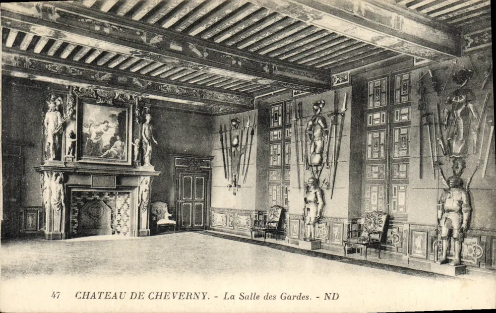 Château de Cheverny — Die Wachstube — ND - Vorderseite